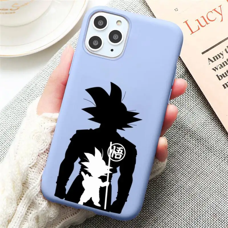 Japan Cartoon Anime-Gokus Phone Case for iPhone 12 mini 11 Pro Max X XR XS 8 7 6s Plus Candy purple Silicone cover
Japan Cartoon Anime-Gokus Phone Case for iPhone 12 mini 11 Pro Max X XR XS 8 7 6s Plus Candy purple Silicone cover
