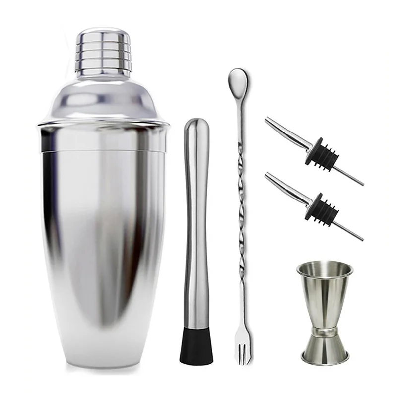 Stainless Steel Cocktail Shaker Mixer 550ML Cocktail Shaker Set For Bartenders Bartending Tools
Stainless Steel Cocktail Shaker Mixer 550ML Cocktail Shaker Set For Bartenders Bartending Tools