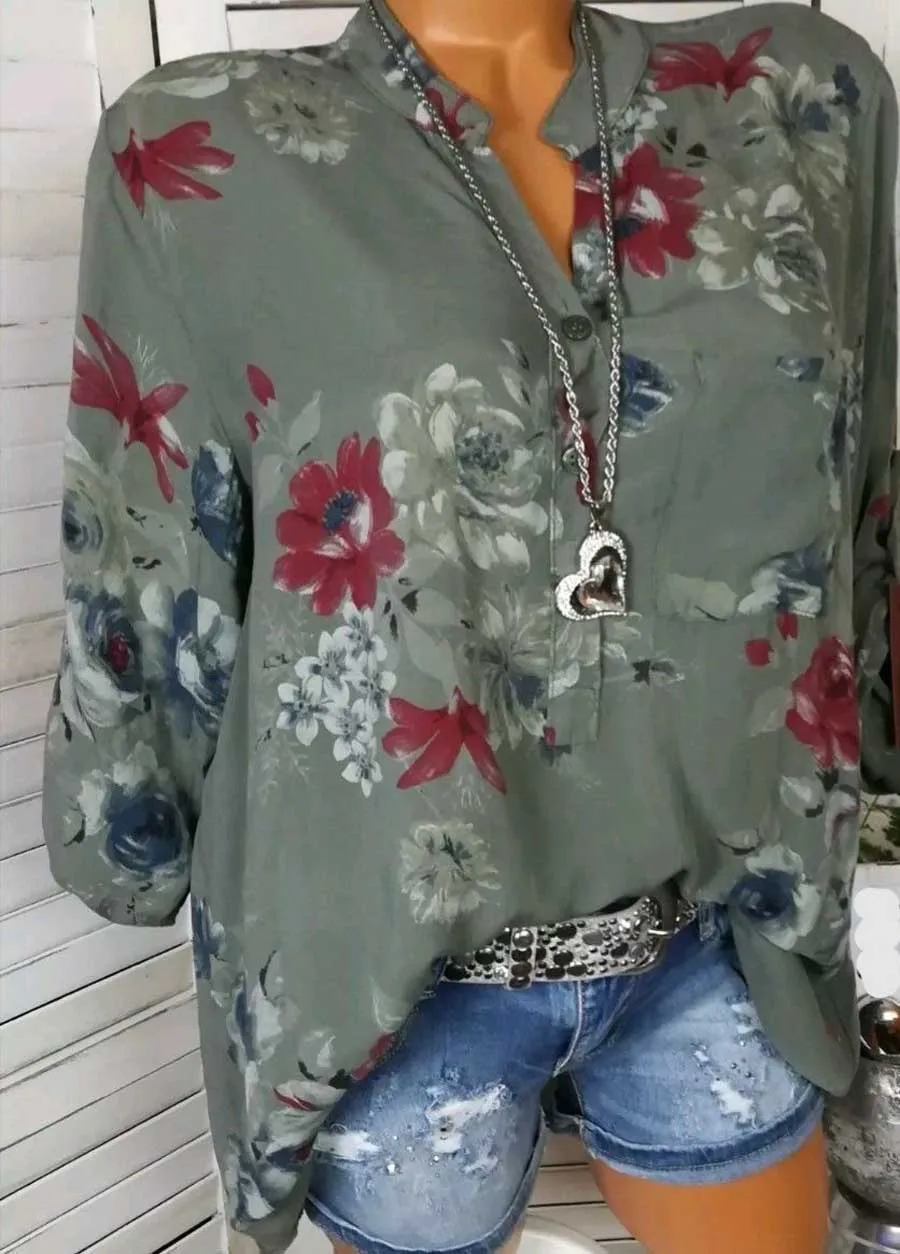 DIOROBBEN 2020 summer women shirt fashion printed chiffon blouse elegant V-Neck long sleeve top Casual loose oversized shirt
DIOROBBEN 2020 summer women shirt fashion printed chiffon blouse elegant V-Neck long sleeve top Casual loose oversized shirt