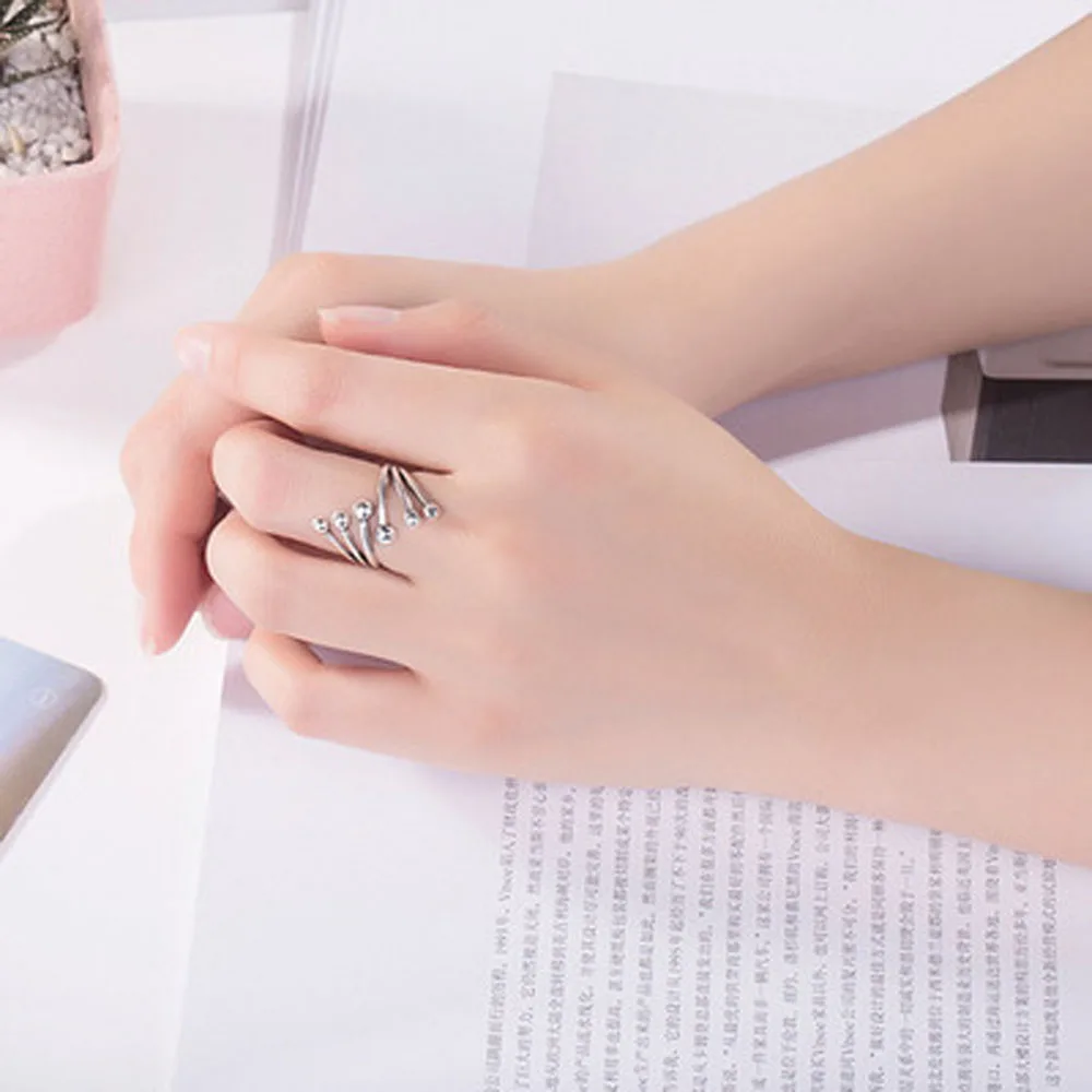 Simple Fashion The Korean Version Of Irregular Ring Open Creative Ring Jewelry Gifts For Women
Simple Fashion The Korean Version Of Irregular Ring Open Creative Ring Jewelry Gifts For Women
