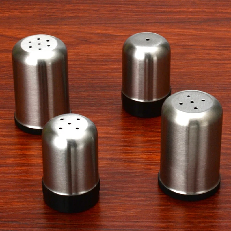 Stainless Steel Spice & Pepper Shakers Seasoning Can Salt Sugar Bottle Multi-Purpose Kitchen Gadgets
Stainless Steel Spice & Pepper Shakers Seasoning Can Salt Sugar Bottle Multi-Purpose Kitchen Gadgets