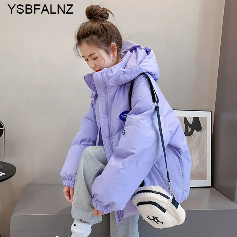 2021 Winter New Down Cotton Jacket Ladies Korean Loose Thick Hooded Long-sleeved Candy-colored Jacket Plus Size Warm Parka Coat
2021 Winter New Down Cotton Jacket Ladies Korean Loose Thick Hooded Long-sleeved Candy-colored Jacket Plus Size Warm Parka Coat