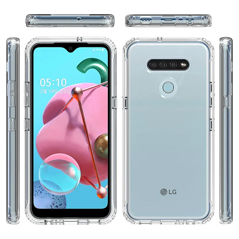 Crystal Case For LG K51 Q51 Bumper Silicone Shell LG K51 K 51 Transparent Back Funda Cover for LG Q51 K51 Luxury Case Shockproof
Crystal Case For LG K51 Q51 Bumper Silicone Shell LG K51 K 51 Transparent Back Funda Cover for LG Q51 K51 Luxury Case Shockproof