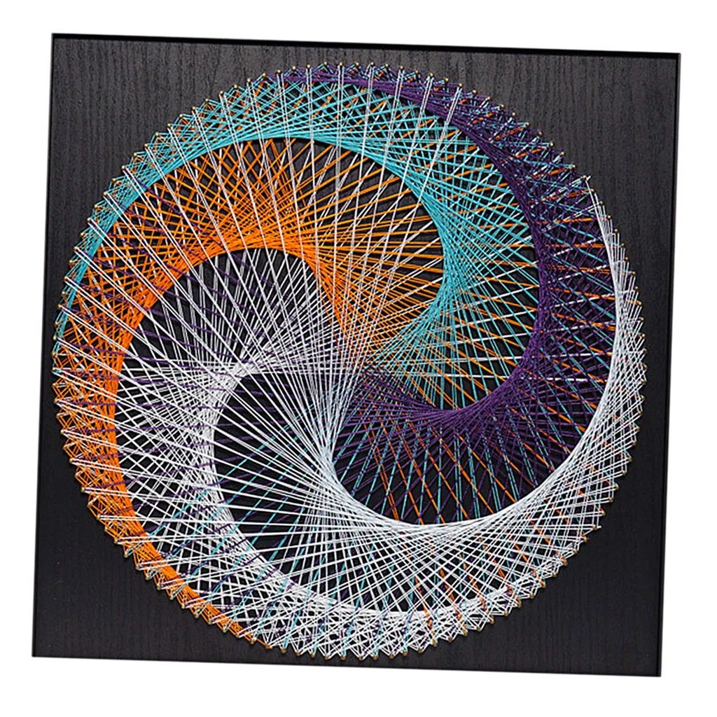 Pin String Art Kit-геометрический D узор-DIY намоточная живопись для детей в подарок
Pin String Art Kit-геометрический D узор-DIY намоточная живопись для детей в подарок
