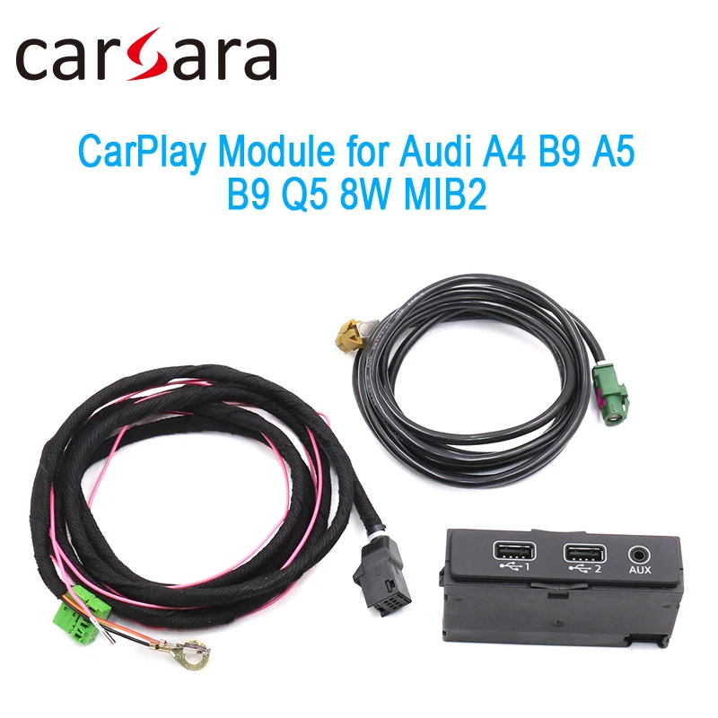 

CarPlay for Audi A4 B9 A5 B9 Q5 8W MIB2 USB Interface Car Play Module MDI USB AUX IN Plug Cable 8W0 035 736