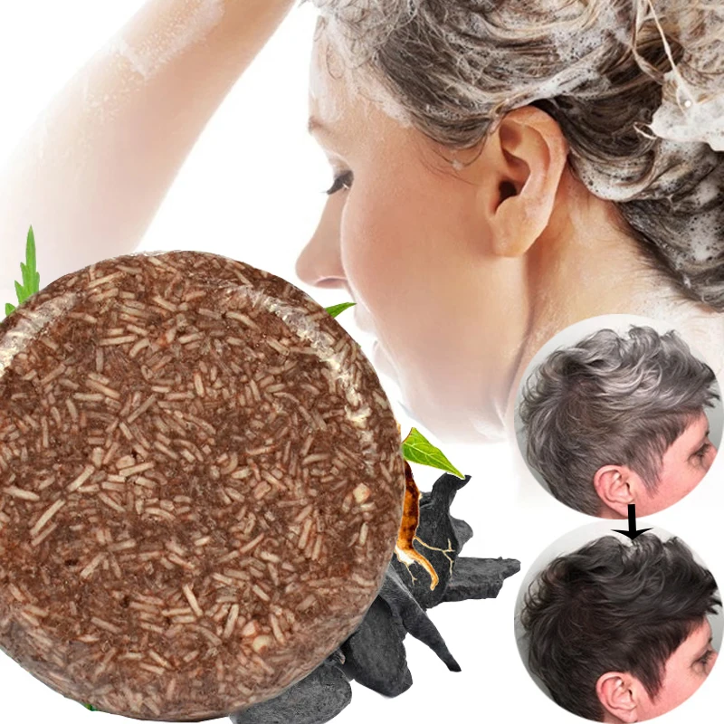 Polygonum Multiflorum Hair Darkening Shampoo Moisturizing Repairing Natural Hair Cleaning Stick Gray Hair Reverse Soap Essence
Polygonum Multiflorum Hair Darkening Shampoo Moisturizing Repairing Natural Hair Cleaning Stick Gray Hair Reverse Soap Essence