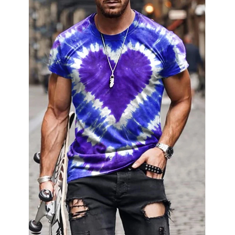 Men's Short Sleeve T-shirt Indian Head Tie-dye 3D Printed O-Neck Male Tshirt Fashion Casual Vintage Harajuku Streetwear Tee Top
Men's Short Sleeve T-shirt Indian Head Tie-dye 3D Printed O-Neck Male Tshirt Fashion Casual Vintage Harajuku Streetwear Tee Top