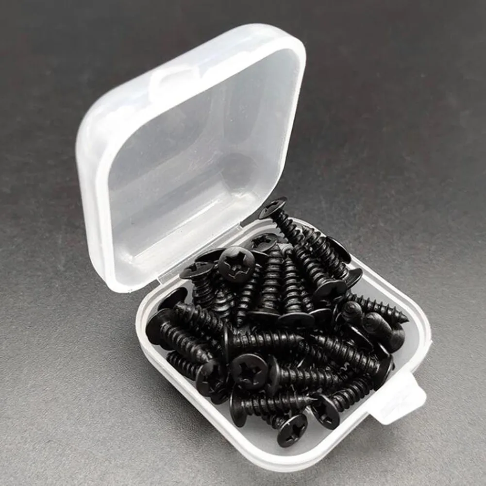 50PCS Guitar Pickguard Scratchplate Screws Metal Bolts Nuts With Box For ST Electric Guitar Bass Scratch Cover Back Plates
50PCS Guitar Pickguard Scratchplate Screws Metal Bolts Nuts With Box For ST Electric Guitar Bass Scratch Cover Back Plates