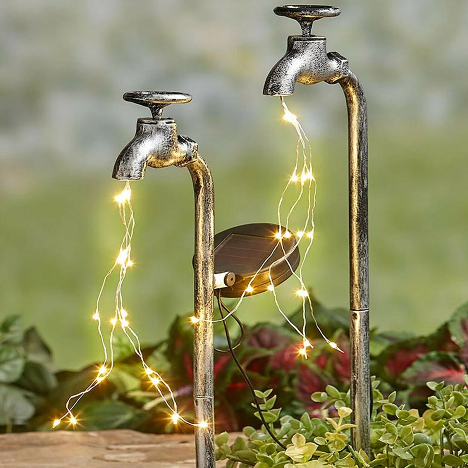 Metal Watering Can Stake With Lights For Garden Art Light Decor Solar Water Faucet Planter Light Lawn Art Outdoor Decor Home
Metal Watering Can Stake With Lights For Garden Art Light Decor Solar Water Faucet Planter Light Lawn Art Outdoor Decor Home