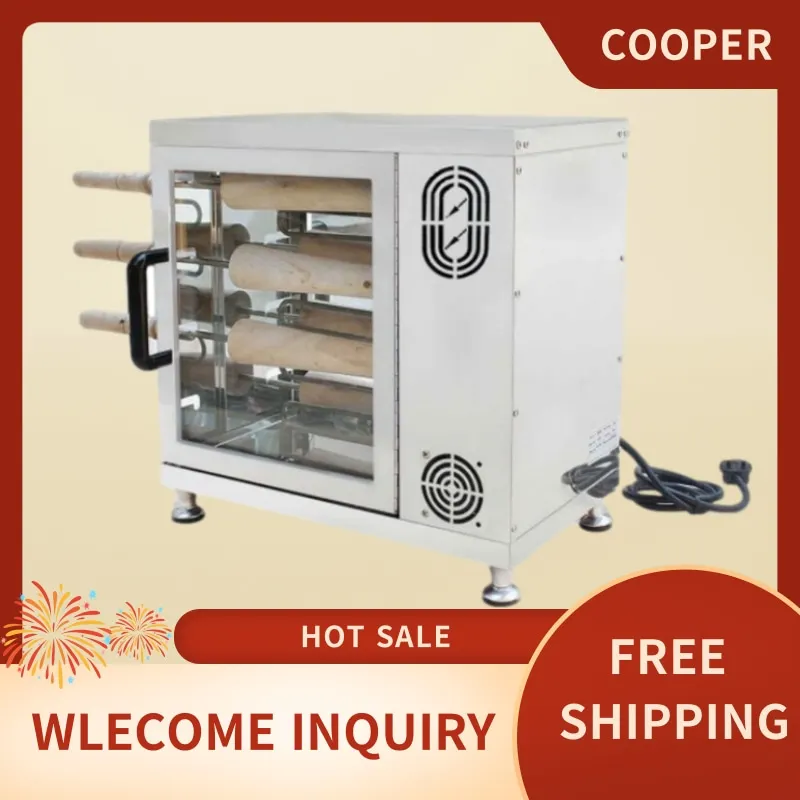 Free Shipping~With CE Electric Chimney Cake Oven Maker Machine Bread Barbeque Machine Chimney Waffle Maker
Free Shipping~With CE Electric Chimney Cake Oven Maker Machine Bread Barbeque Machine Chimney Waffle Maker