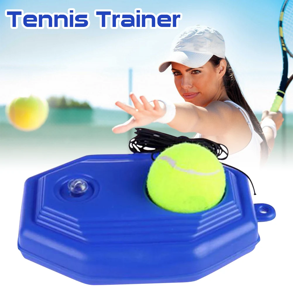 Heavy Duty Tennis Training Aids Base With Elastic Rope Ball Practice Self-Duty Rebound Tennis Trainer Partner Sparring Device
Heavy Duty Tennis Training Aids Base With Elastic Rope Ball Practice Self-Duty Rebound Tennis Trainer Partner Sparring Device