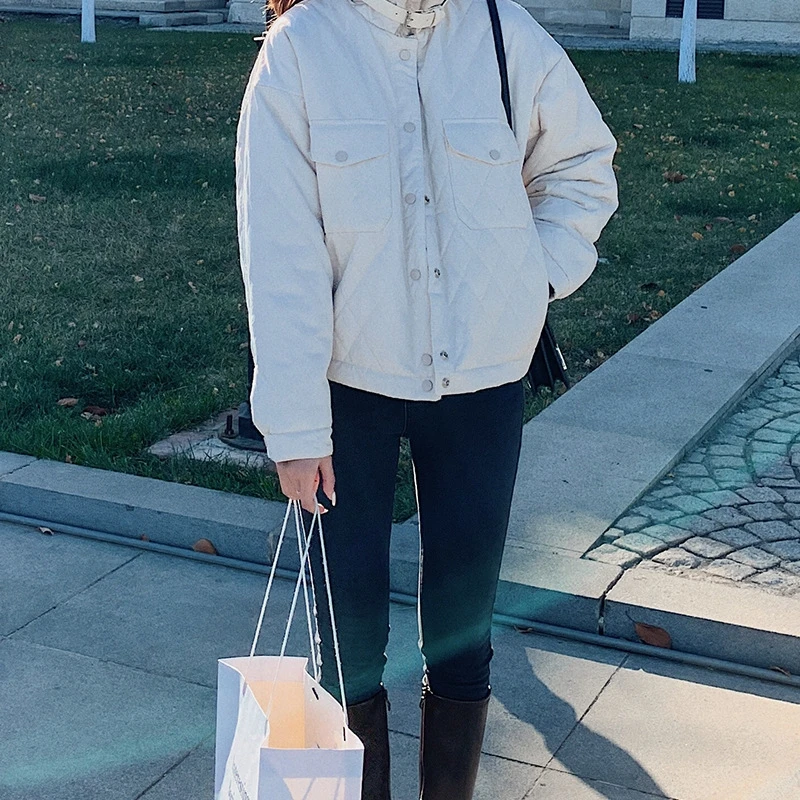 Ashley Fashion corduroy winter women coat Single-breasted ladies parkas 2020 Casual female turndown collar short jackets coats
Ashley Fashion corduroy winter women coat Single-breasted ladies parkas 2020 Casual female turndown collar short jackets coats