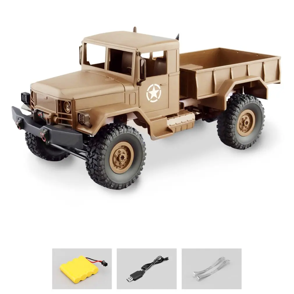 MN-35 4WD 2.4G RC Rock Crawler Car Remote Control Off-road Military Vehicle Model RTR Toy For Kids Gift
MN-35 4WD 2.4G RC Rock Crawler Car Remote Control Off-road Military Vehicle Model RTR Toy For Kids Gift