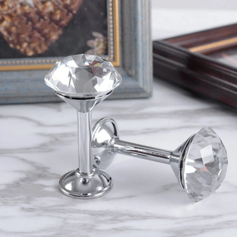 4 Pieces Shiny Clear Diamond Crystal Goblet Shape Curtain Holdbacks Curtain Buckle Wall Hooks Coat Hangers Drapery Tiebacks Hook
4 Pieces Shiny Clear Diamond Crystal Goblet Shape Curtain Holdbacks Curtain Buckle Wall Hooks Coat Hangers Drapery Tiebacks Hook