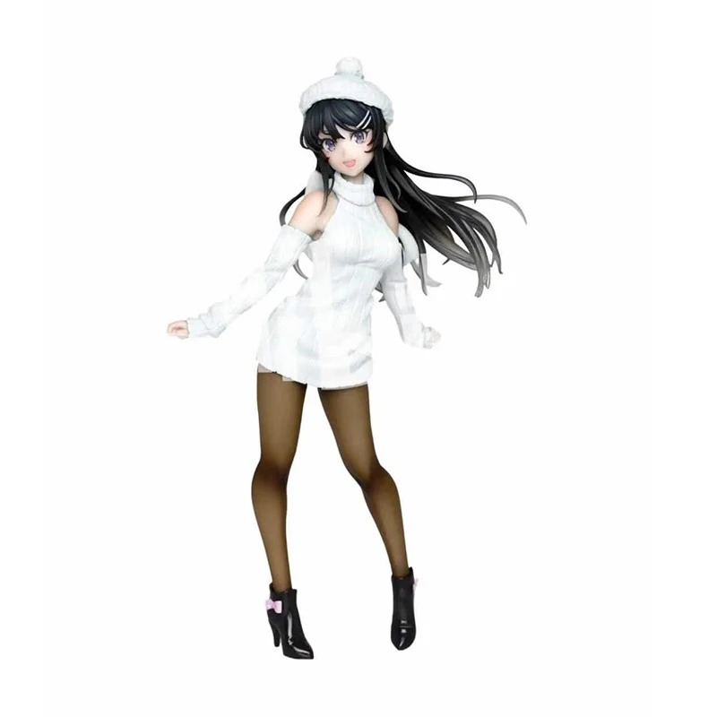 20cm Original Taito Anime Sexy Girls Aobuta Sakurajima Mai Knit Dress Ver Mai Senpai Pvc Action Figure Model Doll Toys
20cm Original Taito Anime Sexy Girls Aobuta Sakurajima Mai Knit Dress Ver Mai Senpai Pvc Action Figure Model Doll Toys