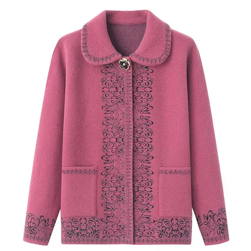 New 2022 Middle-Aged Winter Jacket Women Lmitation Water Crystal Mink Velvet Coat Female Lapel Short Coats Ladies Cardigan
New 2022 Middle-Aged Winter Jacket Women Lmitation Water Crystal Mink Velvet Coat Female Lapel Short Coats Ladies Cardigan