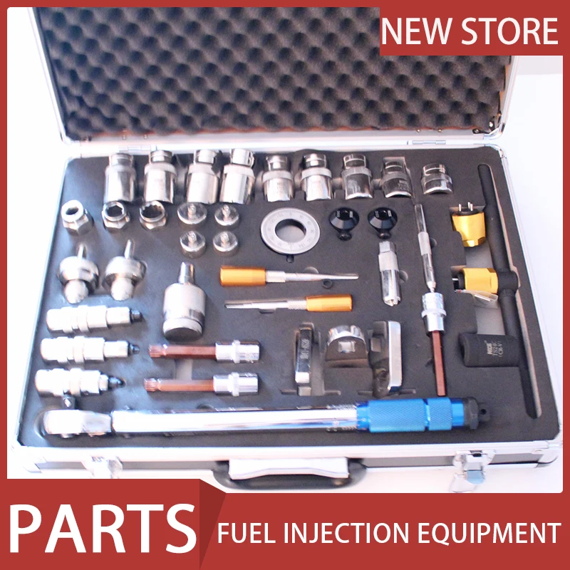 Injector Removal Tool 38 Piece Set repair kits/tools for Common Rail injector Car repair tools 
Injector Removal Tool 38 Piece Set repair kits/tools for Common Rail injector Car repair tools