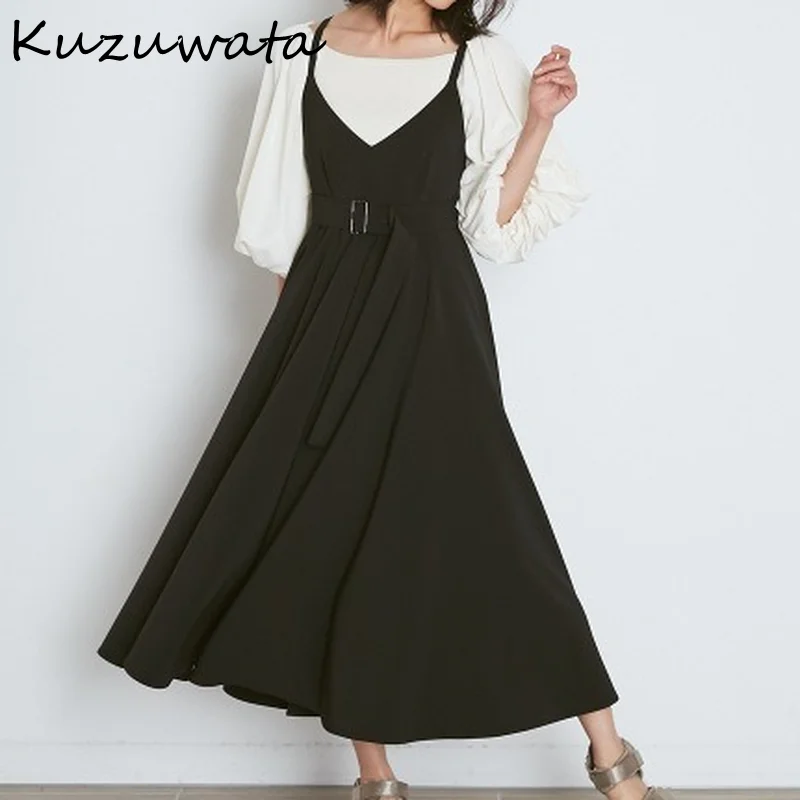 Kuzuwata Stand Collar Chic Ruffles Patchwork Women Shirts Solid Puff Sleeve Blouse 2021 Spring New Sweet Slim Waist Blusas
Kuzuwata Stand Collar Chic Ruffles Patchwork Women Shirts Solid Puff Sleeve Blouse 2021 Spring New Sweet Slim Waist Blusas
