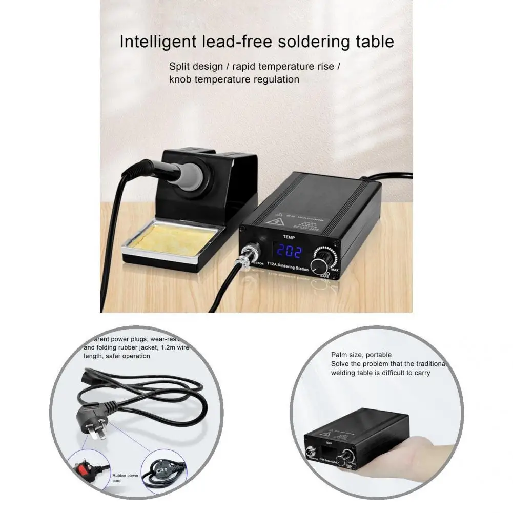 Safe Practical Widely Used Rework Stations Stable Digital Soldering Station Pluggable for Home
Safe Practical Widely Used Rework Stations Stable Digital Soldering Station Pluggable for Home