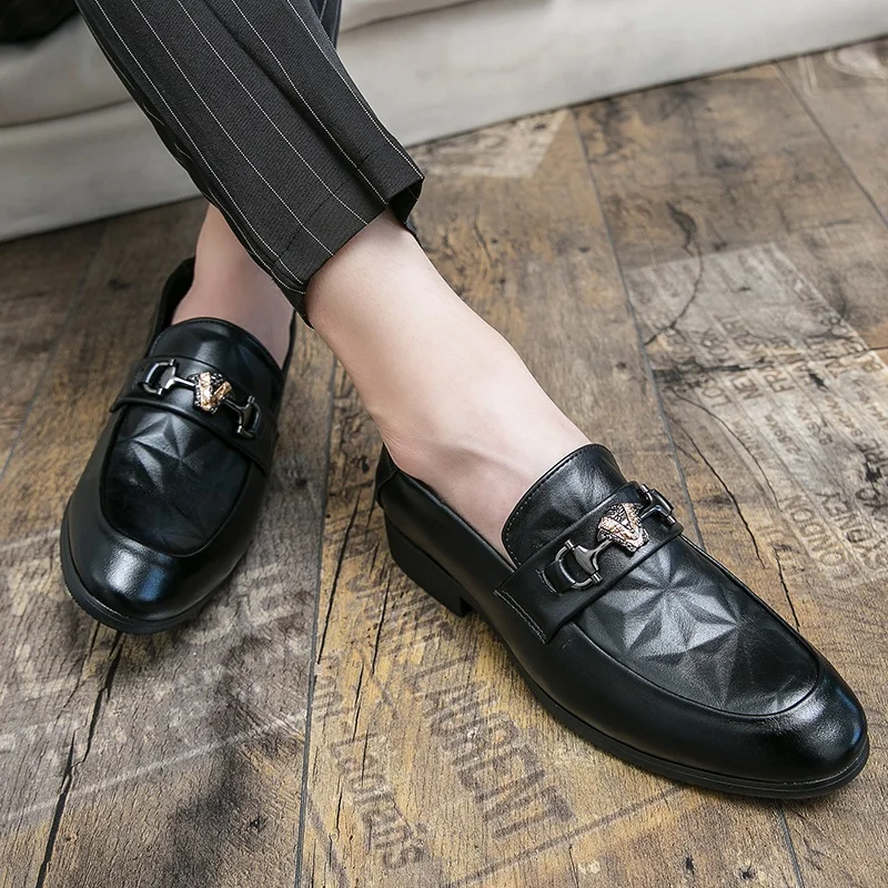 Loafers Italian Mens Formal Shoes Genuine Leather Men Business Pointed Men's Moccasins Casual Luxury Fashion
Loafers Italian Mens Formal Shoes Genuine Leather Men Business Pointed Men's Moccasins Casual Luxury Fashion