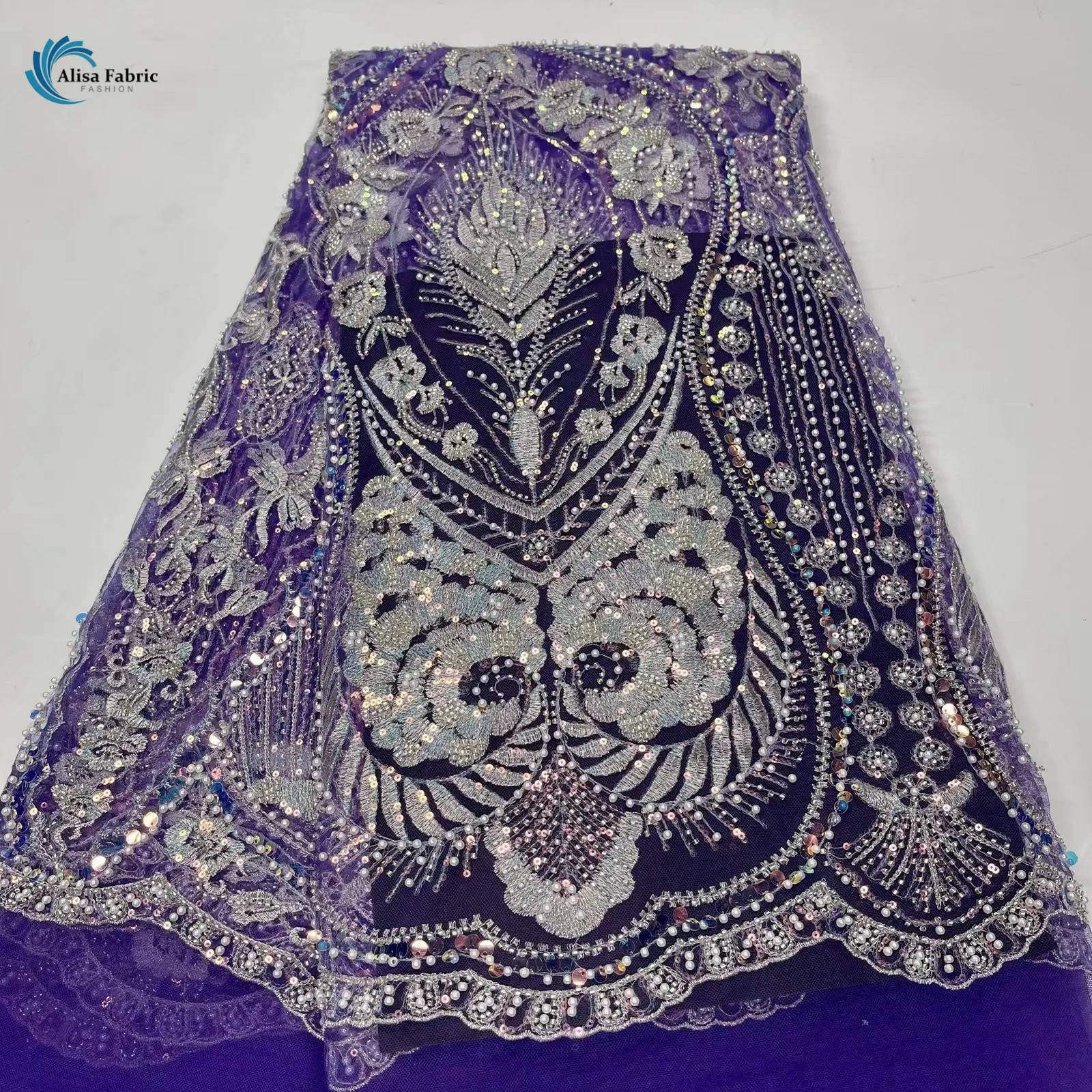 5yards French Lace Handmade Beads African Lace Fabric Embroidery With Sequins For Sewing Nigerian Lace Fabric 2021 High Quality
5yards French Lace Handmade Beads African Lace Fabric Embroidery With Sequins For Sewing Nigerian Lace Fabric 2021 High Quality