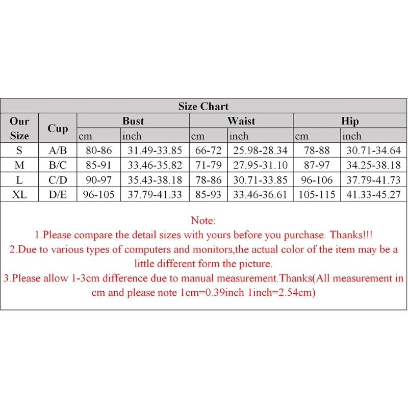 40GC Women Sexy 2pcs Bikini Set Cold Shoulder V-Neck Swimsuit Floral Bathing Suit
40GC Women Sexy 2pcs Bikini Set Cold Shoulder V-Neck Swimsuit Floral Bathing Suit