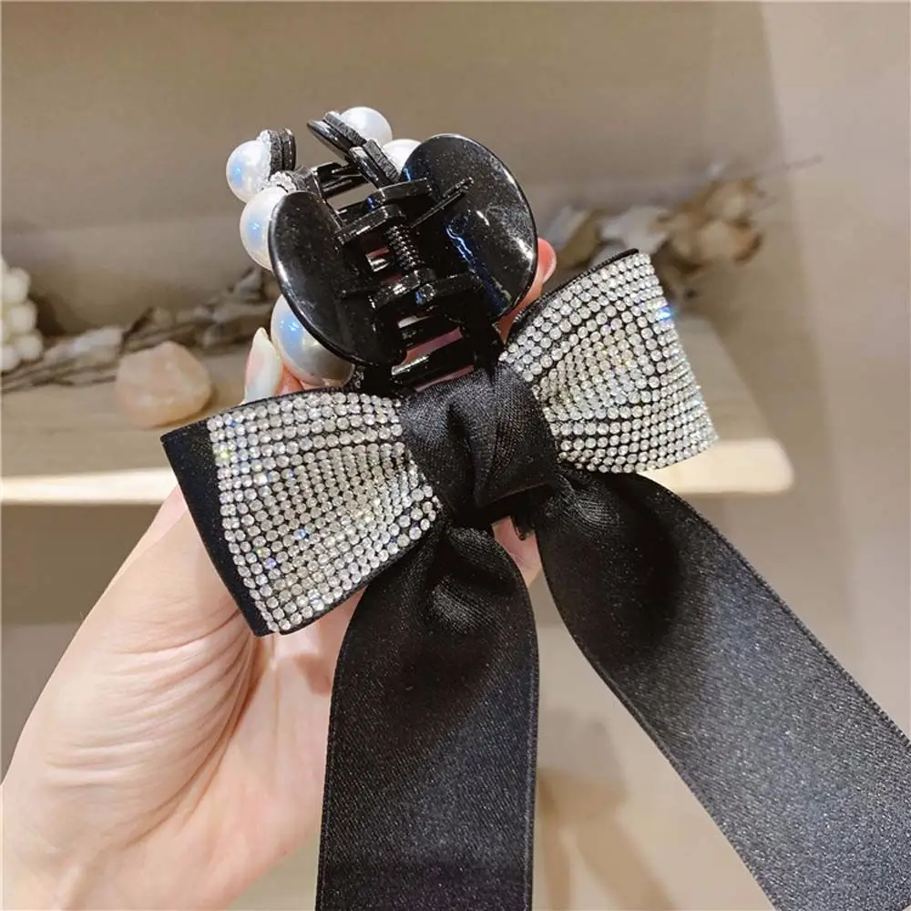 Retro Ribbon Pearl Bow Hair Clips for Women Crystal Rhinestone Hair Pins Spring Clip Hairpins Korean Hair Accessories
Retro Ribbon Pearl Bow Hair Clips for Women Crystal Rhinestone Hair Pins Spring Clip Hairpins Korean Hair Accessories