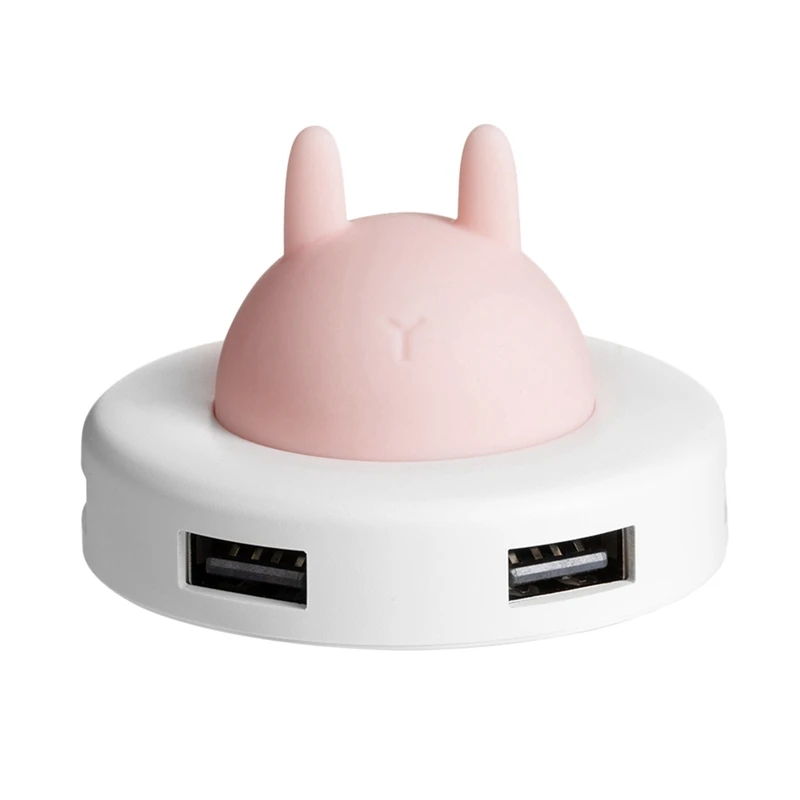 USB Extender, One-To-Four Splitter with Night Light Function Suitable for USB Products
USB Extender, One-To-Four Splitter with Night Light Function Suitable for USB Products