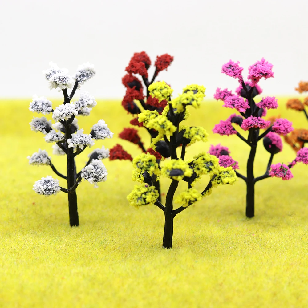 20pcs Diorama Miniature Plastic Trees Model Building Railroad Architecture Layout Train Scene Landscape Accessories
20pcs Diorama Miniature Plastic Trees Model Building Railroad Architecture Layout Train Scene Landscape Accessories