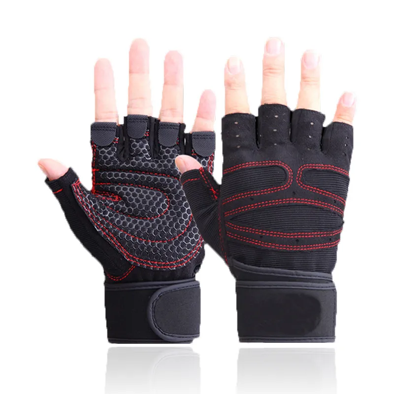 Professional Gym Fitness Gloves Women Men Crossfit Workout Bodybuilding Training Thin Breathable Non-slip Half Finger Gloves
Professional Gym Fitness Gloves Women Men Crossfit Workout Bodybuilding Training Thin Breathable Non-slip Half Finger Gloves