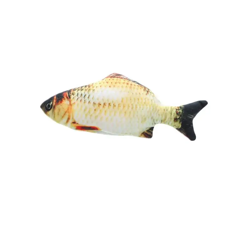 3D Electric Fish Shape Plush Toy Cat Wagging Simulation Fish Interactive Stuffed Pillow Doll Playing Carp Toys
3D Electric Fish Shape Plush Toy Cat Wagging Simulation Fish Interactive Stuffed Pillow Doll Playing Carp Toys