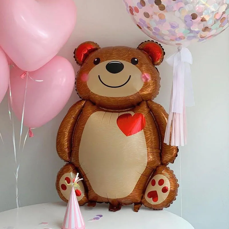 Love Bear Foil Balloon Happy Birthday Wedding Party Air Globos Decoration Valentine's Day Baby Shower Supplies Kids Toys Balloon
Love Bear Foil Balloon Happy Birthday Wedding Party Air Globos Decoration Valentine's Day Baby Shower Supplies Kids Toys Balloon
