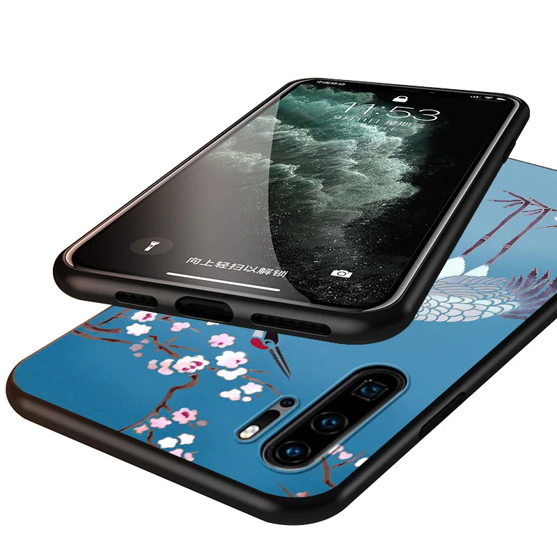 Japanese style Crane Art Black Cover For Huawei P40 P30 P20 P10 P9 P8 Lite E 5G 2017 2019 Pro Plus Phone Case
Japanese style Crane Art Black Cover For Huawei P40 P30 P20 P10 P9 P8 Lite E 5G 2017 2019 Pro Plus Phone Case
