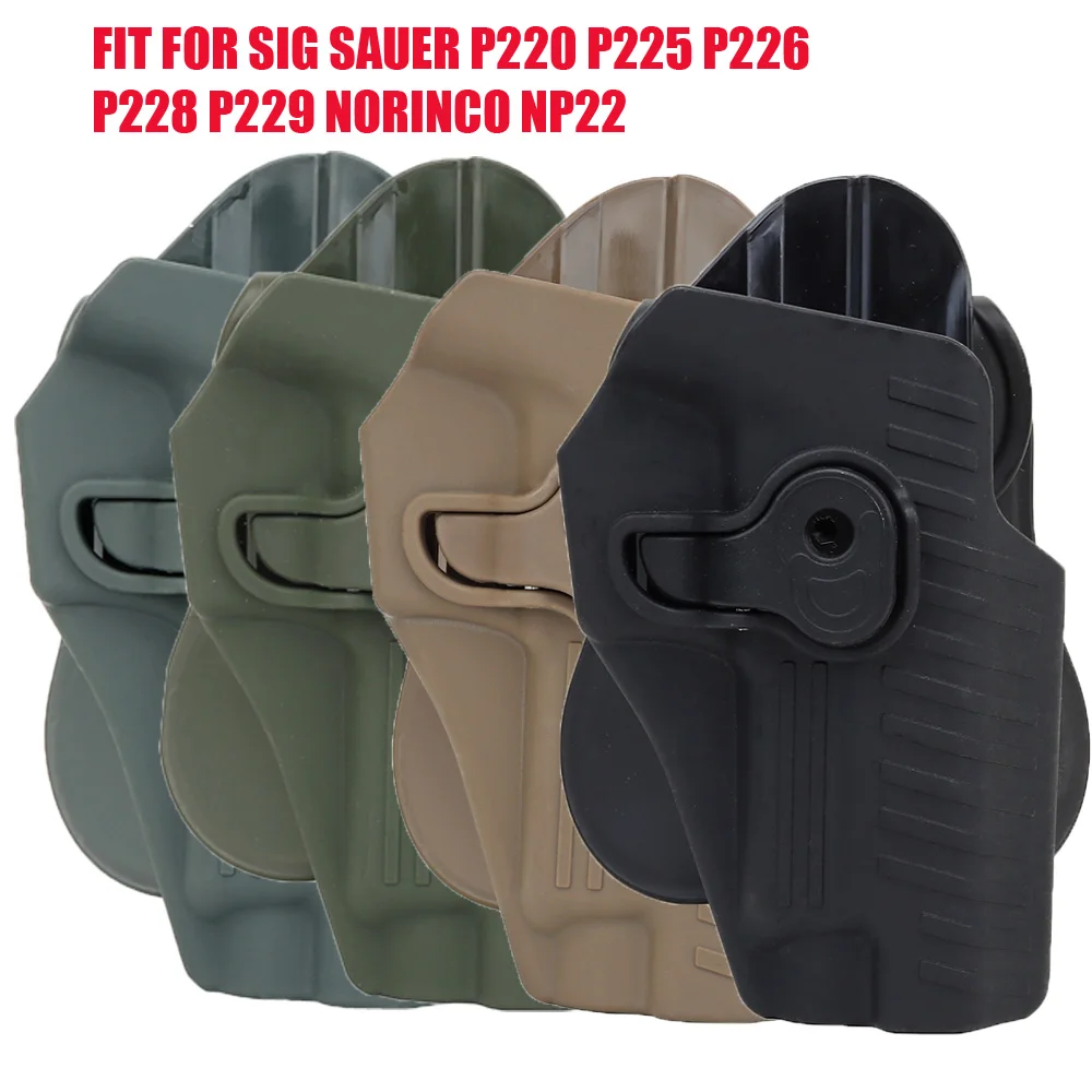 

Tactical Gun Case Quick Release System Right Hand gun holster Fit for SIG SAUER P220 P225 P226 P228 P229 NORINCO NP22 Pistol