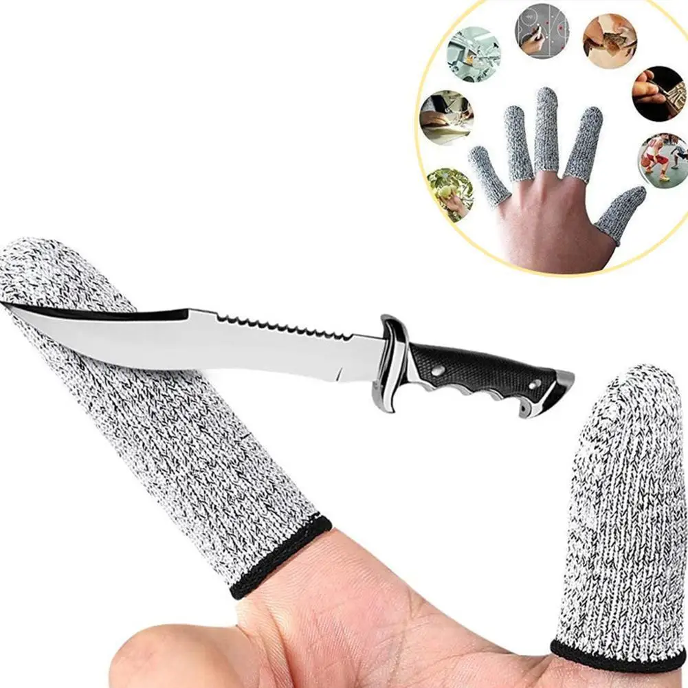 1pcs Cut Resistant Finger Cots Protector Finger Sleeve Protectors Reusable Fingertip Covers For Kitchen Work
1pcs Cut Resistant Finger Cots Protector Finger Sleeve Protectors Reusable Fingertip Covers For Kitchen Work