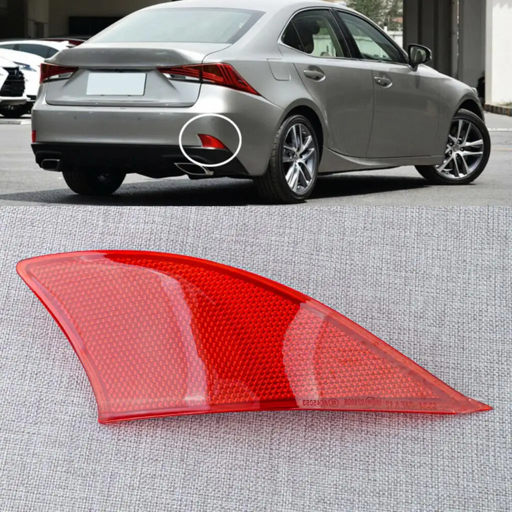 Red ABS Right Rear Tail Bumper Reflector Singal Light Lamp Fit for Lexus IS200T IS250 IS300 IS350 Base F Sport
Red ABS Right Rear Tail Bumper Reflector Singal Light Lamp Fit for Lexus IS200T IS250 IS300 IS350 Base F Sport