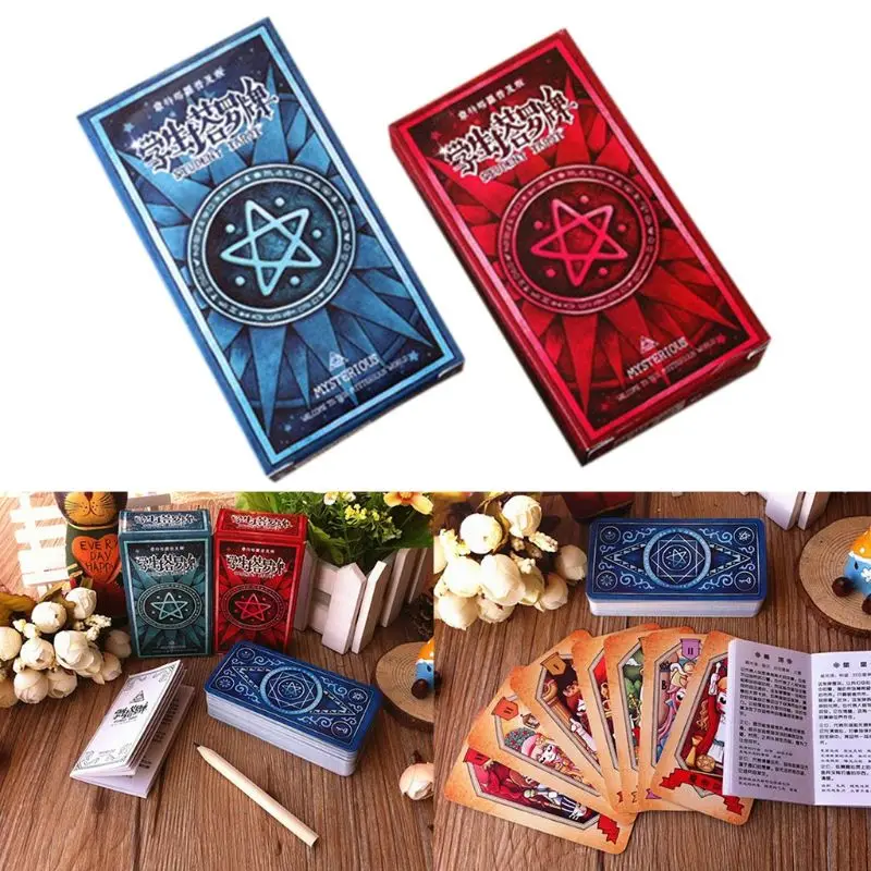 Student Tarot Cards Deck with Guidebook Divination Astrology Oracle Board Game 24BD
Student Tarot Cards Deck with Guidebook Divination Astrology Oracle Board Game 24BD