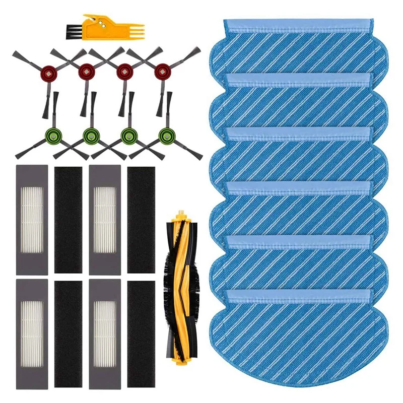 Spare Parts Filter Wipes Brushes Cleaning Cloths for Yeedi 2 , Ecovacs Deebot OZMO 920 950 Robot Vacuum Cleaner
Spare Parts Filter Wipes Brushes Cleaning Cloths for Yeedi 2 , Ecovacs Deebot OZMO 920 950 Robot Vacuum Cleaner