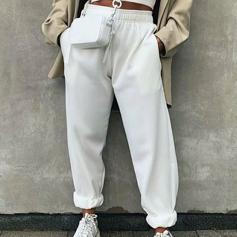 Cofekate Cargo Pants Women Elastic Wide Leg Trousers Female Soft Joggers Sports Drawstring Streetwear Woman Sweatpants
Cofekate Cargo Pants Women Elastic Wide Leg Trousers Female Soft Joggers Sports Drawstring Streetwear Woman Sweatpants