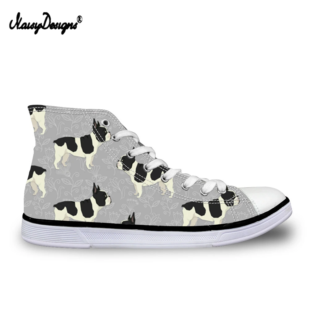 Noisydesigns Men Shoes Classic High Top Canvas Shoes Zapatos Mujer Boston Terrier Printed Casual Style Lace-Up Vulcanized Shoe
Noisydesigns Men Shoes Classic High Top Canvas Shoes Zapatos Mujer Boston Terrier Printed Casual Style Lace-Up Vulcanized Shoe