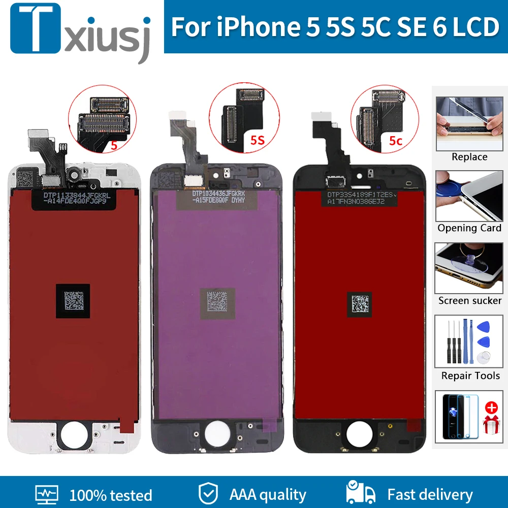 100% протестированный новый дисплей для iPhone 5 5S 5C 6 6S 7 8, ЖК-экран с сенсорным экраном и дигитайзером в сборе для iPhone 6 Plus 6S 7 8 Plus LCD
100% протестированный новый дисплей для iPhone 5 5S 5C 6 6S 7 8, ЖК-экран с сенсорным экраном и дигитайзером в сборе для iPhone 6 Plus 6S 7 8 Plus LCD