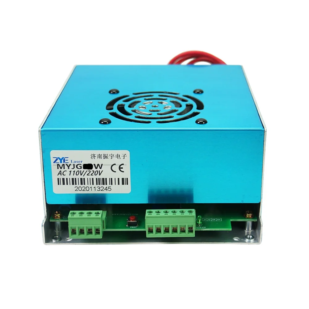 PSU CO2 Laser Power Supply Real Enough Capacity 40W 50W 60W 80W 100W 130W for CO2 Laser Engraving Cutting Machine MYJG
PSU CO2 Laser Power Supply Real Enough Capacity 40W 50W 60W 80W 100W 130W for CO2 Laser Engraving Cutting Machine MYJG