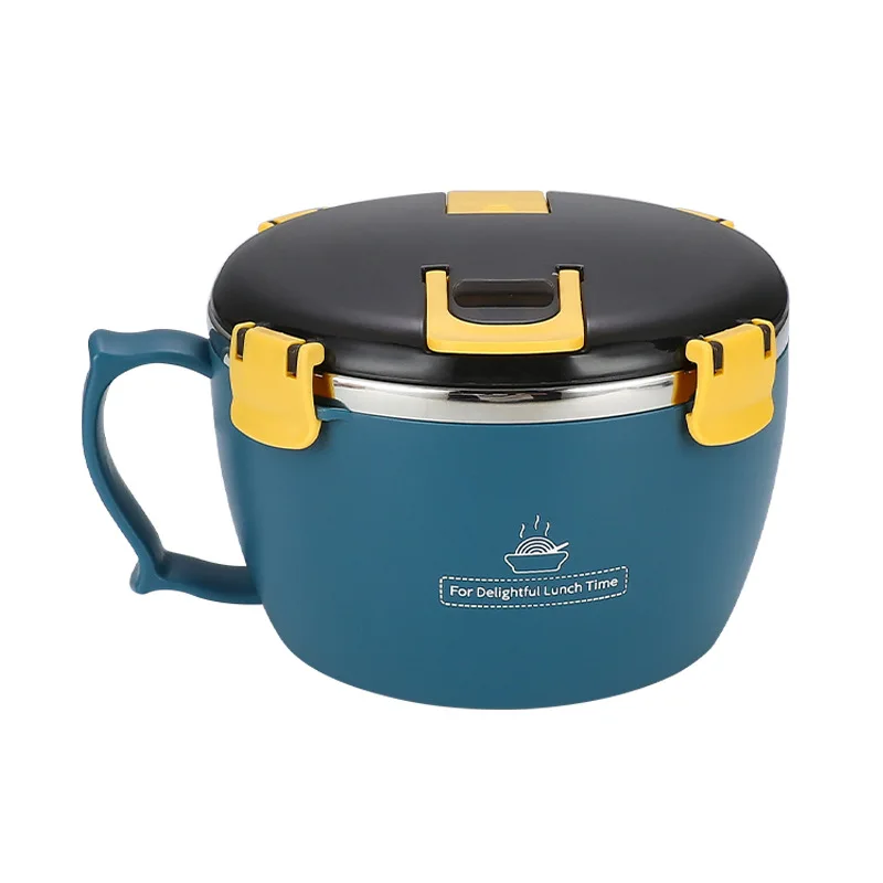 1300ML Large-capacity 304 Stainless Steel Instant Noodle Bowl with Water Filter Double-layer Heat Insulation Canteen Lunch Box
1300ML Large-capacity 304 Stainless Steel Instant Noodle Bowl with Water Filter Double-layer Heat Insulation Canteen Lunch Box