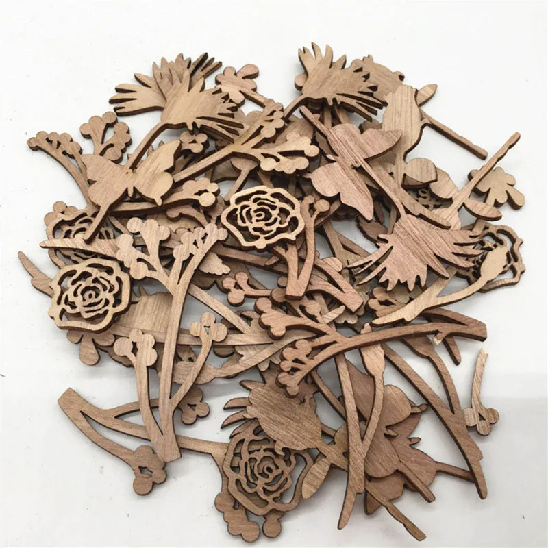 30PCS Natural Wood Rose Hanging Chips Scrapbooking Wooden Slice Embellishment Ornaments Home Decoration Tools DIY Crafts 28mm
30PCS Natural Wood Rose Hanging Chips Scrapbooking Wooden Slice Embellishment Ornaments Home Decoration Tools DIY Crafts 28mm