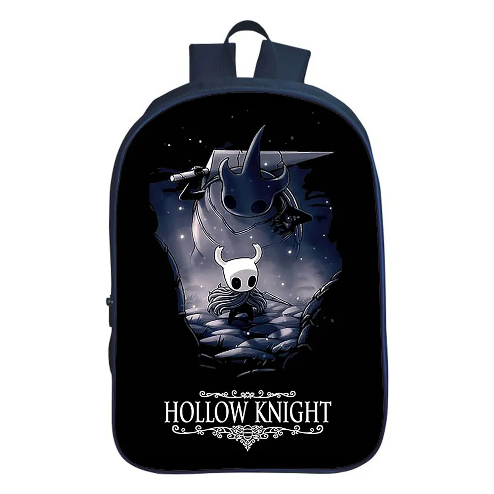 

Game Hollow Knight School Bag Boy Girl Bag Students Backpack Cosplay Bookbag Teen Cartoon Rucksack High Quality Travel Knapsack