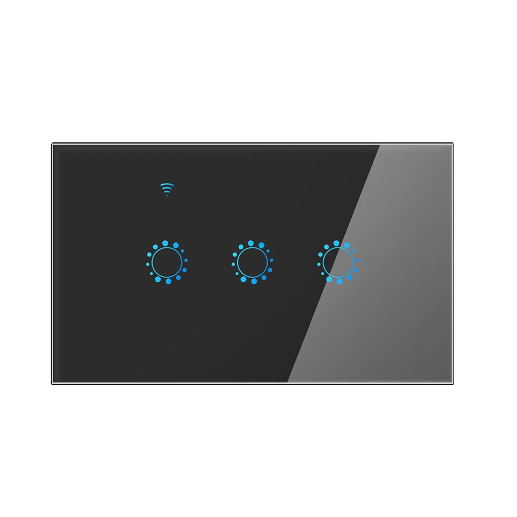 Smart Wifi Touch Switch No Neutral Wire Required Smart Home 1/2/3 Gang Light Switch 220V Support Alexa Tuya App 433RF Remote
Smart Wifi Touch Switch No Neutral Wire Required Smart Home 1/2/3 Gang Light Switch 220V Support Alexa Tuya App 433RF Remote