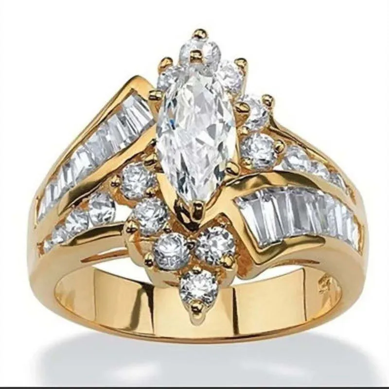 2021 Classic Luxury White Zircon Engagement Rings For Women Gold/Silver Color Female Jewelry Wedding Birthday Valentine Gifts
2021 Classic Luxury White Zircon Engagement Rings For Women Gold/Silver Color Female Jewelry Wedding Birthday Valentine Gifts