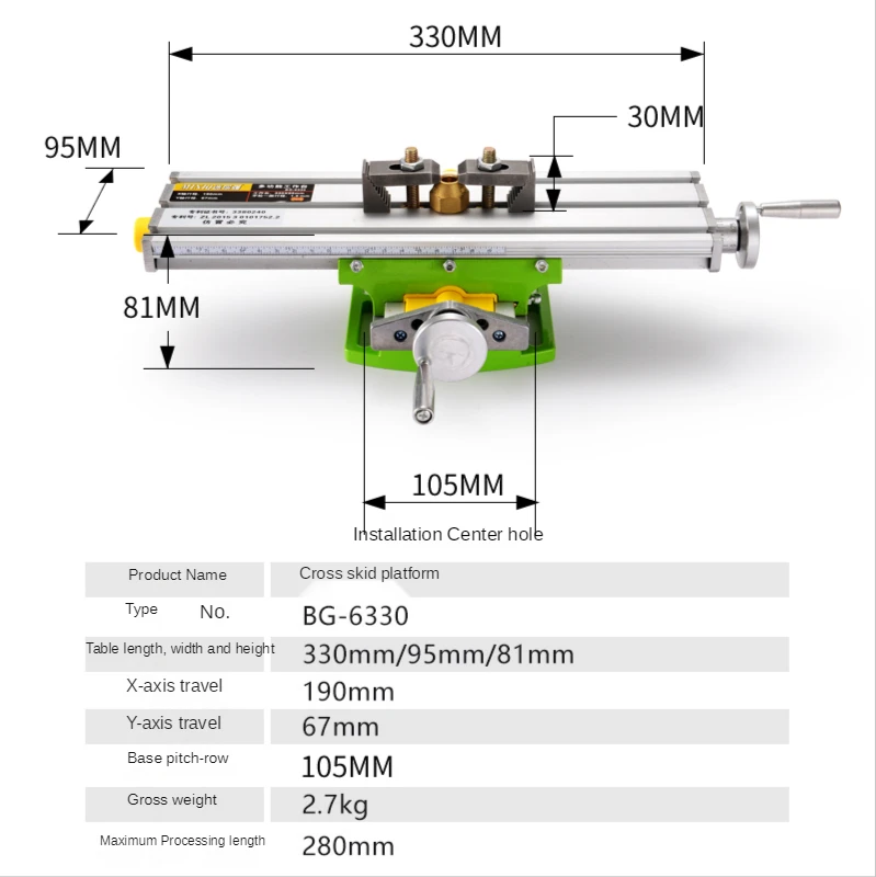 Mini-Strong Multi-Functional Cross Worktable with High Precision Bench Drill and Electric Drill Support
Mini-Strong Multi-Functional Cross Worktable with High Precision Bench Drill and Electric Drill Support