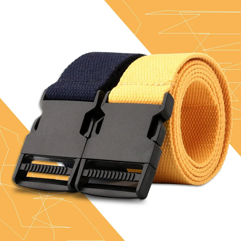 Unisex Nylon Automatic Buckle Belt Women Smooth Buckle Canvas Belts Solid Outdoor Tactical Sports Belt Plastic Buckle Waistband
Unisex Nylon Automatic Buckle Belt Women Smooth Buckle Canvas Belts Solid Outdoor Tactical Sports Belt Plastic Buckle Waistband