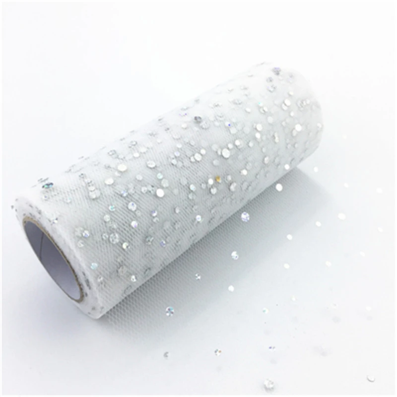 10Yards 15CM Glitter Sequin Tulle Roll Wedding Decoration Gold Laser Organza Silver Sparkly Glitter Sequin Tulle Party Supplies
10Yards 15CM Glitter Sequin Tulle Roll Wedding Decoration Gold Laser Organza Silver Sparkly Glitter Sequin Tulle Party Supplies